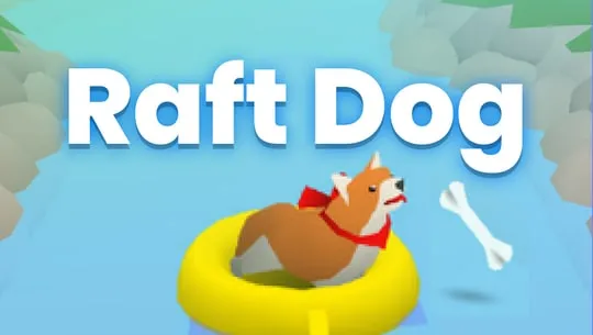 Hình ảnh game Chó Đi Thuyền Raft3d