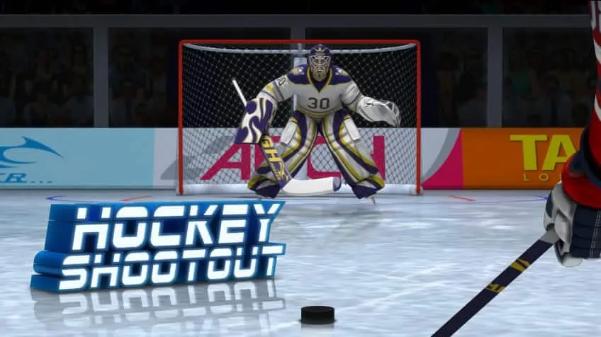 Hình ảnh game Đá Khúc Côn Cầu Hockey Shootout