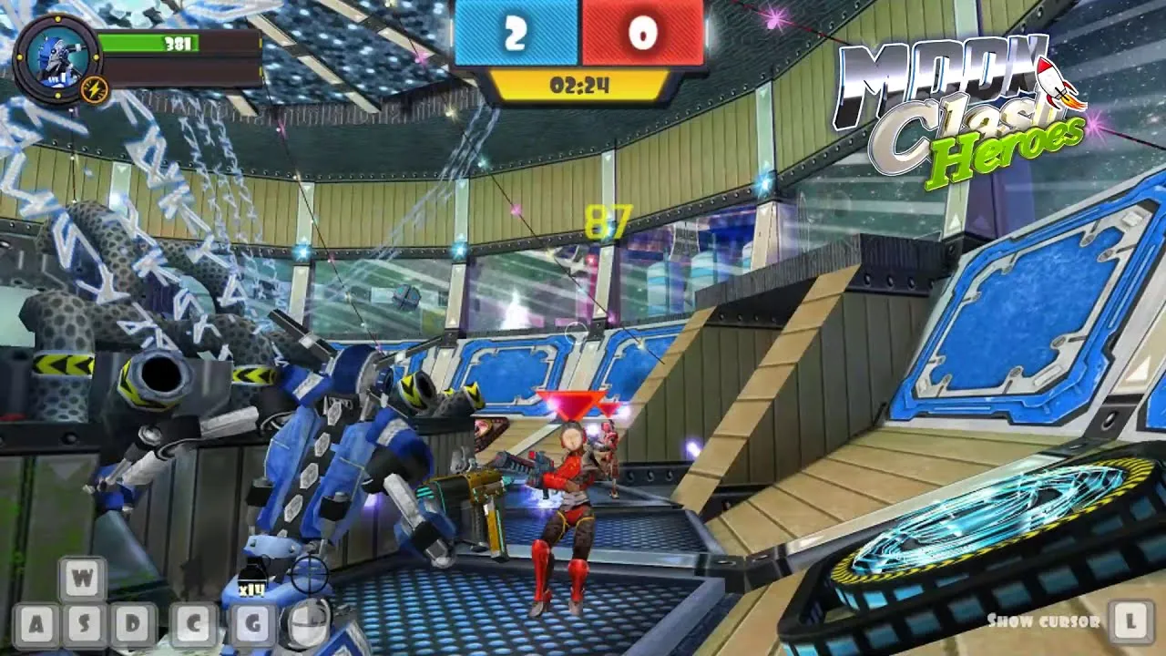 Hình ảnh game Đột Kích Robot Moon Clash3d