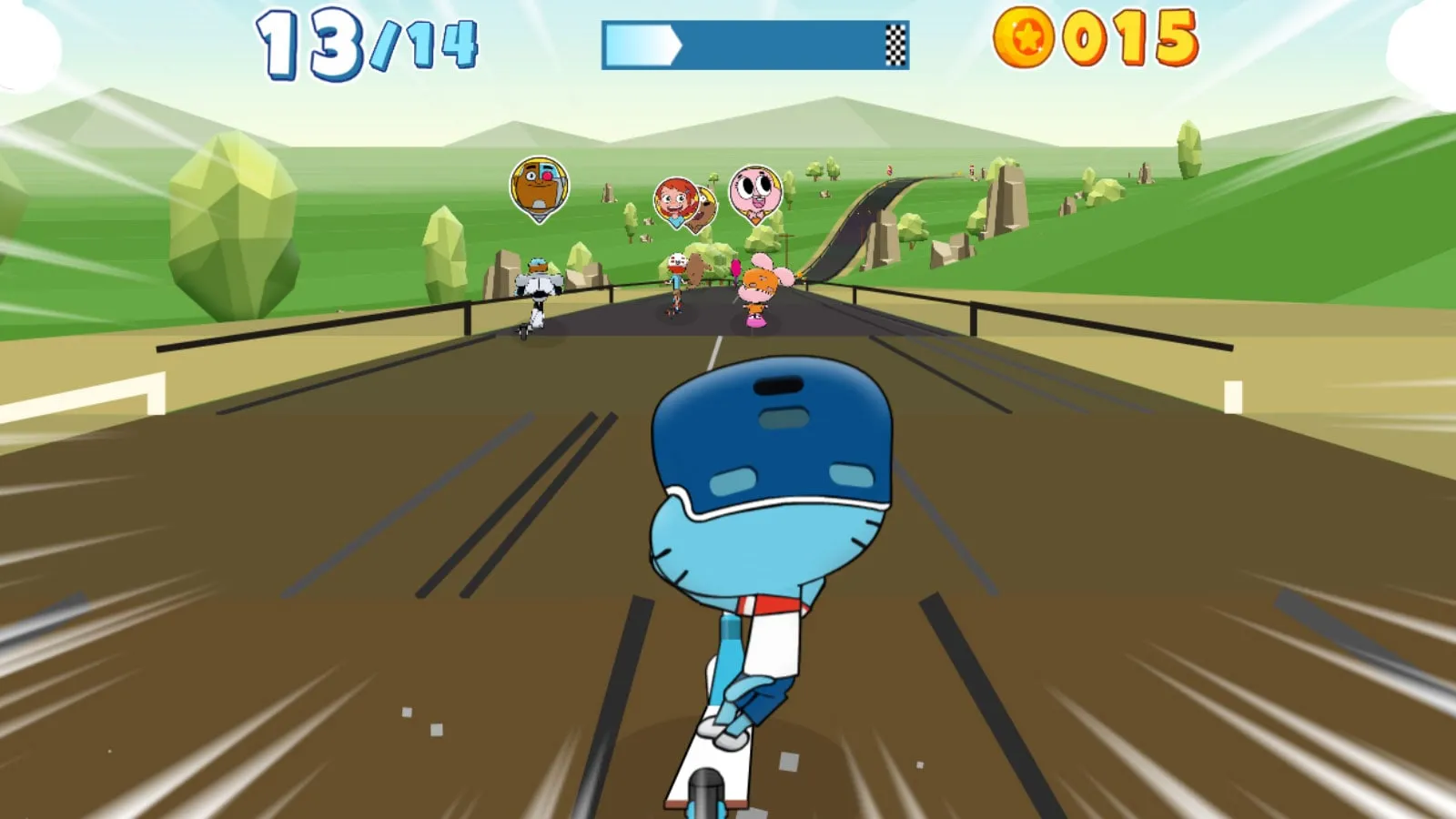 Hình ảnh game Đua Xe Lượm Tiền Skate Rush