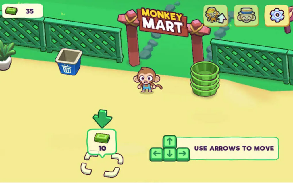 Hình ảnh game Monkey Mart