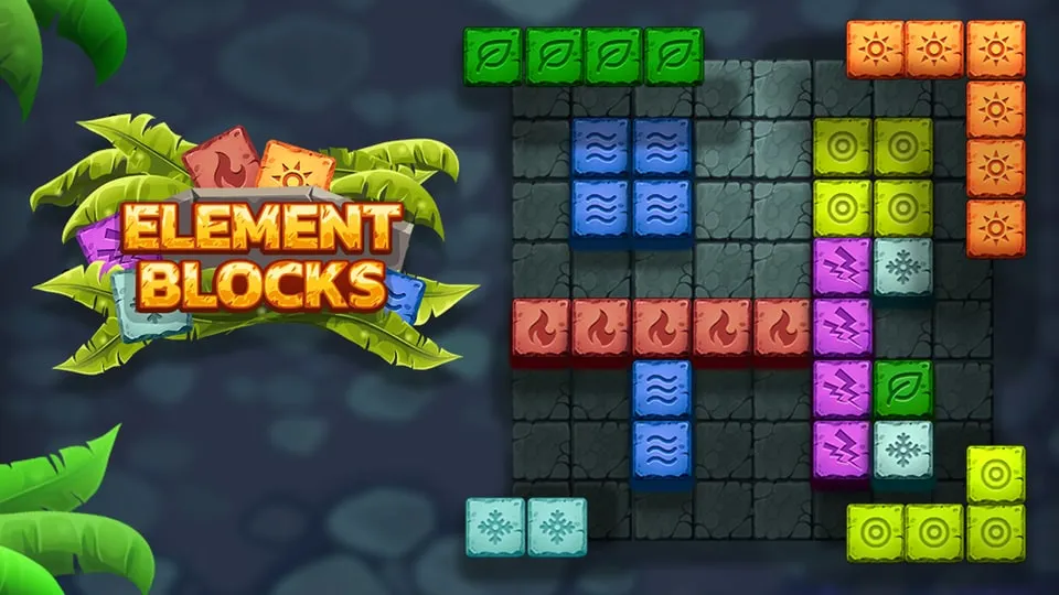 Hình ảnh game Xếp Hình Khối Element Blocks